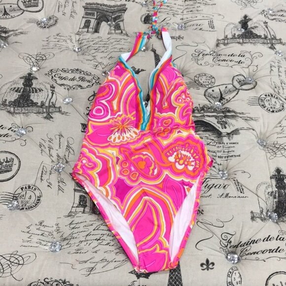 TRINA TURK Morning Sunrise One Piece Swimsuit - Picture 4 of 8